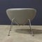 Silver Grey Leather Slice Chair by Pierre Paulin for Artifort, 1960s, Image 8