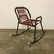 Metal, Plastic, and String Rocking Chair, 1960s, Image 15