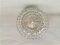 Large Clear Glass Ceiling Flush Mount Lamp 5