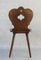 Vintage French Folk Art Chair, 1950s, Image 2
