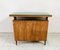 Table d'Appoint Mid-Century en Verre et Bois 7