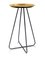 Tall New Casablanca Table in Brass by Young & Battaglia for Mineheart, 2018, Image 1