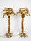 Brass Palm Tree Floor Lamps by Hans Kögl, 1970s, Set of 2 11