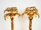 Brass Palm Tree Floor Lamps by Hans Kögl, 1970s, Set of 2 4