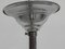 Art Deco Ceiling Lamp with Pink Glass Shade on Chromed Pendant, Image 7