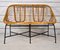 Rattan Bench, 1960s, Image 1