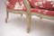 Antique Grey Painted Canopy Hood Chaise Lounge, 1900s 5