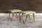 Stools in Gilt Brass, 1950s, Set of 2, Image 2