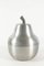 Brushed Aluminum Pear-Shaped Ice Bucket, 1970s 1