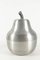 Brushed Aluminum Pear-Shaped Ice Bucket, 1970s 3