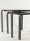Wrought Iron and Slate Nesting Tables, 1960s, Set of 2 5