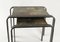 Wrought Iron and Slate Nesting Tables, 1960s, Set of 2 3