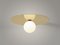 Plate and Sphere Decken- oder Wandlampe von Atelier Areti 1