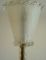 Vintage Lampe aus gedrehtem Glas von Barovier 11