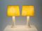 Large Glass Table Lamps by Östen Kristiansson & Uno Kristiansson for Luxus Vittsjö, 1960s, Set of 2 2