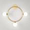 Circle Wandlampe mit 3 Glaskugeln von Atelier Areti 1