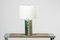 Nebula L Round Green Table Lamp in Concrete & Resin by Niels Bogaerts for Akaru 2