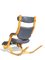 Rocking Chair Gravity Vintage en Cuir par Peter Opsvik pour Stokke 5