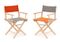 Director's Chairs #9 und #10 von Telami & Rossana Orlandi 1