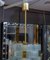 Brass Lantern with Murano Glass Ribbons by Glustin Creation 7