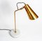 Elegant Desk Lamp with Marble Base and Coppered Brass Body from Glustin Luminaires, Image 2