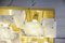 Lampada da soffitto in ottone ed alabastro di Glustin Luminaires, Immagine 2