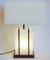 Brass and Alabaster Cage Table Lamps by Glustin Creation, Set of 2 7