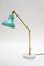 Lampes de Bureau à Bras Articulé Bleu Sarcelle par Glustin Creation, Italie, Set de 2 7
