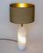 Alabaster and Brass Table Lamps with Multiple Lights by Glustin Creation, Set of 2 3