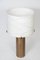 Brass Table Lamp with Alabaster Shade by Glustin Creation 4