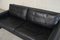 Vintage Conseta Black Leather Sofa from Cor 6