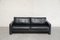 Vintage Conseta Black Leather Sofa from Cor, Image 3
