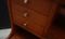 Vintage Teak Secretaire with Mirror 10