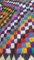 Tapis Cubes Multicolore Vintage 13