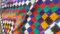 Tapis Cubes Multicolore Vintage 12