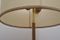 Lámpara de mesa de terciopelo, años 50, Imagen 5