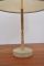 Lámpara de mesa de terciopelo, años 50, Imagen 9
