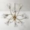 Lámpara de araña austriaca de 12 brazos de Emil Stejnar para Rupert Nikoll, años 50, Imagen 8