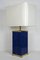 Lampada in pietra blu di Enzo Missoni, anni '70, Immagine 5
