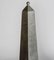 Obelisco in peltro di Piero Figura per Atena, anni '70, set di 2, Immagine 4