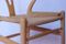 CH24 Y-Chairs in Beech by Hans J. Wegner for Carl Hansen & Søn, 1980s, Set of 2 7