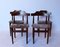 Dining Chairs in Rosewood and Grey Fabric by Hans Olsen, 1960s, Set of 4 2