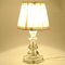 Crystal Glass Table Lamp, 1970s, Image 2