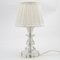 Crystal Glass Table Lamp, 1970s, Image 1