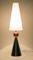 Lampes de Bureau Vintage avec Abat-jours en Opalin, Set de 2 6