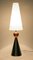 Vintage Table Lamps with Opaline Shades, Set of 2 6