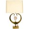 Lampe de Bureau Sculpturale Vintage par Willy Daro 1