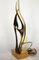 Pied de Lampe de Bureau Sculpturaux Vintage en Bronze par Willy Daro 6
