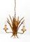 Lámpara francesa en forma de gavilla de trigo, años 70, Imagen 1