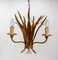 Lámpara francesa en forma de gavilla de trigo, años 70, Imagen 2